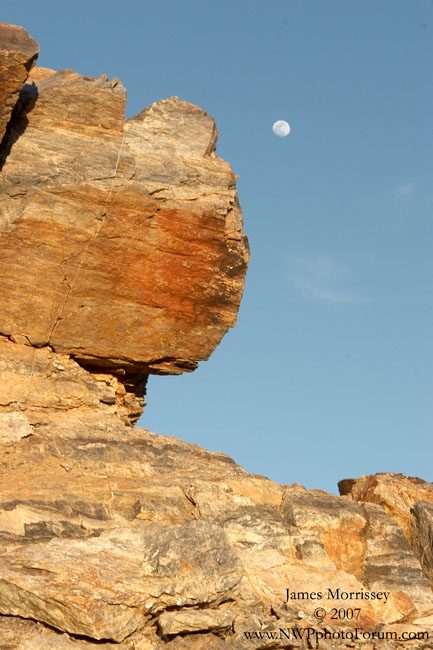 Dusk at Aguereberry Point