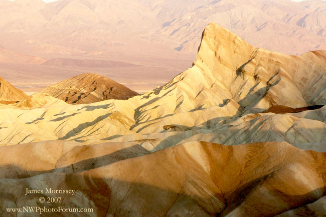 Zabriskie Point at Sunrise